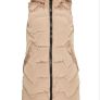 womens gilet taupe type colour Image 5