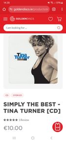 CD- Brand New. Tina Turner. Simply The best