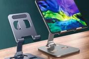 Universal Aluminum Alloy Portable Tablet Holder For iPad Adjustable Flexible Folding Lazy Desktop Live Mobile Phone Stand Mount