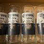 Coors pint corona extra beer glasses Image 3