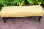 Victorian upholstered footstool