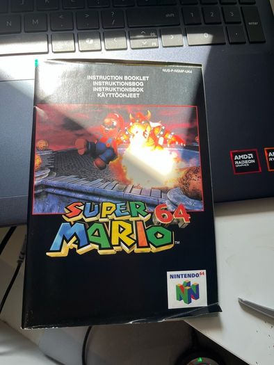 Mario64 Instruction manual