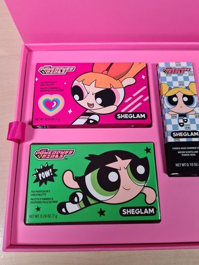 Sheglam X Powerpuff Girls Collection Make Up Box Set Brand New