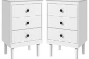 Set of Two Modern Bedside Tables