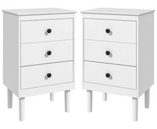 Set of Two Modern Bedside Tables
