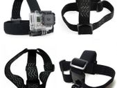 Elastic Adjustable Head Strap Mount for GoPro & Action Cameras - 21331