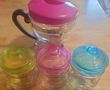 Glass container/ tea pot