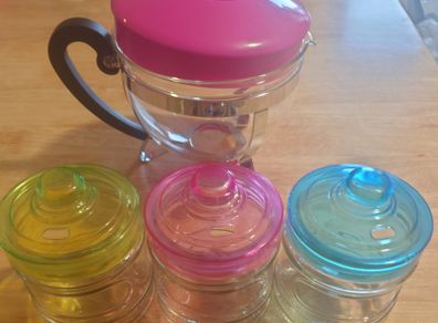 Glass container/ tea pot
