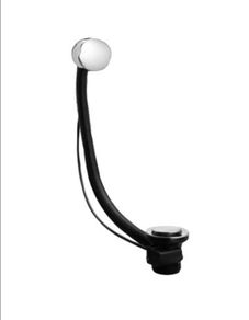 Bath waste pop up Chrome