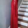 CurveWow red lace maxi dress, Size 20, BNWT Image 3