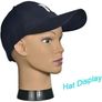 Afro Training Head Cosmetology Mannequin Head Bald Manikin head for Wigs Making Wig Display Hat Display Glasses Display with Free Clamp (FREE POSTAGE) Image 5