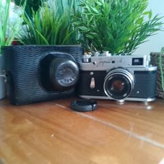 Zorki-4 VIDEO Cla'd Refurbished Tested, 35 mm Analog Photography, Serviced Rangefinder film camera,6121230