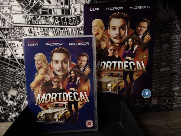 Mortdecai ! DVD ! with Slipcase ! Sealed ! 2015 ! Johnny Depp !