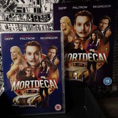 Mortdecai ! DVD ! with Slipcase ! Sealed ! 2015 ! Johnny Depp !