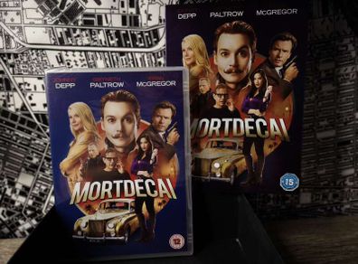 Mortdecai ! DVD ! with Slipcase ! Sealed ! 2015 ! Johnny Depp !