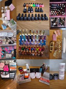 Complete Nail Tech Setup Huge Lot Urgent Sale