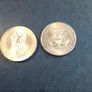 Two Silver Coins Image 5