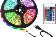 6.56 Feet Usb Led Strip Lights, Diy Indoor Decoration, Tv Backlight, 24 Keys Remote Multiple Sizes Available (free Postage)