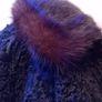 As New!! 1950s Vintage Wool Winter Astrakhan Swing Coat Image 6