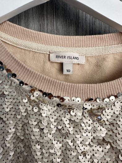 River Island Sequins Dress - UK 10