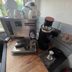 Rancilio Miss Silvia V6 E Espresso Machine and DF64 Gen 2 Single dose electric grinder