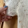 Crochet Mohair mini dress tunic size women 6-10 UK Image 5