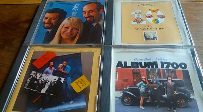 6 Rare Peter,Paul & Mary cd collection MINT