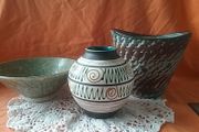 German Pottery Vase &amp; Others