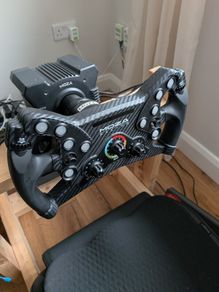 Moza R9 + Moza CRP2 Loadcell Pedals + KS Formula Wheel