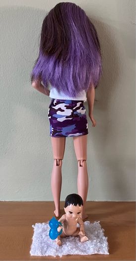 Babysitter Skipper and Barbie Baby