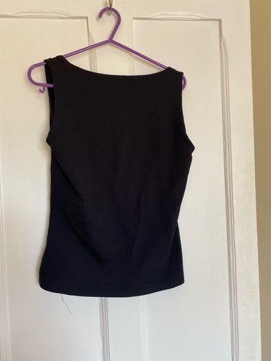 Zara black vest top