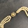 Vintage Rice Pearl Necklace: Triple Strand Image 9