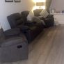 Couch with console & 2 chairs (recliners) Image 3