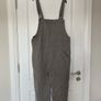 Pitagora limited edition houndstooth unisex dungarees. Image 4