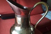Rustic Brass &amp; Copper Jug