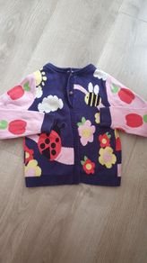 colourful cardigan