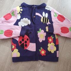 colourful cardigan