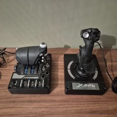 Logitech G X56 HOTAS + Rudder Pedals