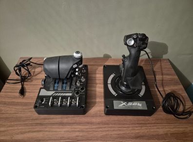 Logitech G X56 HOTAS + Rudder Pedals