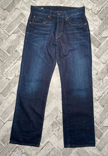 G-Star Raw 3301 Loose Fit Mens W30 L29 Dark Blue Jeans