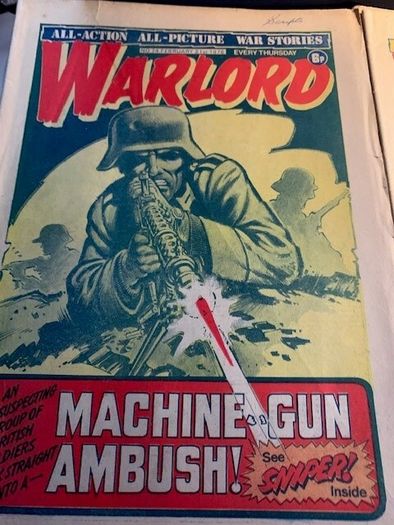 Warlord Comics 69, 71, 74 and 76 DC Thomson