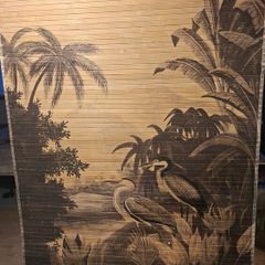 hanging wooden picture