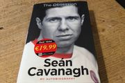 Sean Cavanagh, my Autobiography. The Obsession. Like new Hardback book, with dust cover.