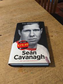 Sean Cavanagh, my Autobiography. The Obsession. Like new Hardback book, with dust cover.