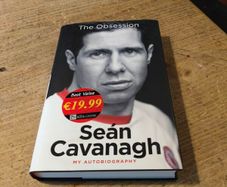Sean Cavanagh, my Autobiography. The Obsession. Like new Hardback book, with dust cover.