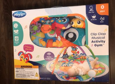 Playgro Clip Clop Musical Baby Mat