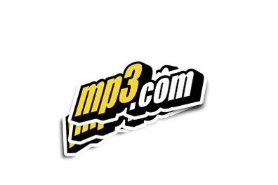 MP3.com Glossy Stickers 2-pack