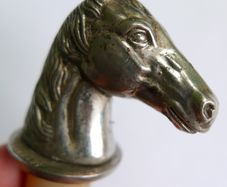 Vintage Silea Horse Head Wine Bottle Stopper