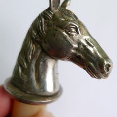 Vintage Silea Horse Head Wine Bottle Stopper