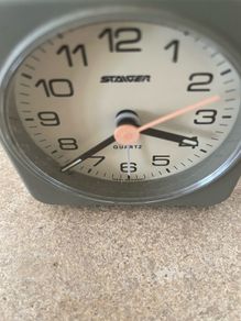 Vintage Staiger quartz alarm clock